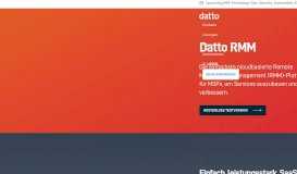 
							         Remote Monitoring & Management - Datto								  
							    