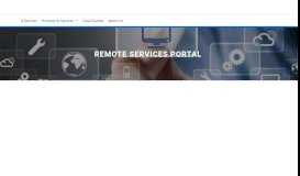 
							         Remote Services Portal - Unity Computing Services								  
							    