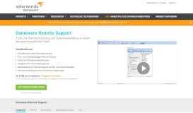 
							         Remote Support Software - Führender Remote IT-Support | Dameware								  
							    