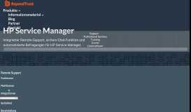 
							         Remote-Support-Software für HP Service Manager | BeyondTrust								  
							    
