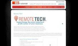 
							         Remote Tech - ECi e-automate								  
							    