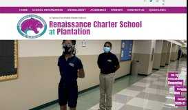 
							         Renaissance Charter School at Plantation								  
							    