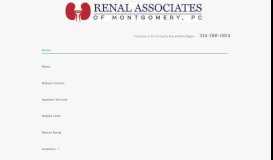 
							         Renal Associates of Montgomery, PC | Montgomery, AL								  
							    