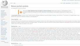 
							         Renal portal system - Wikipedia								  
							    