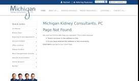 
							         Renal Transplantation Facilities | Michigan Kidney Consultants, PC								  
							    