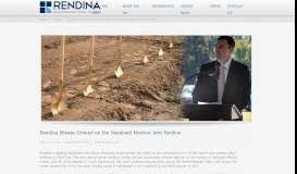 
							         Rendina Companies breaks ground on the Mainland Medical Arts ...								  
							    