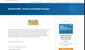 
							         Renesan EHR - Access and Dialysis Manager ...								  
							    