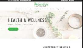 
							         Renew Medical Spa: Home								  
							    