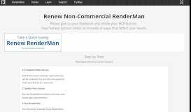 
							         Renew NCR - Pixar's RenderMan								  
							    