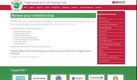 
							         Renew your membership | Trigg Island Surf Life Saving Club								  
							    