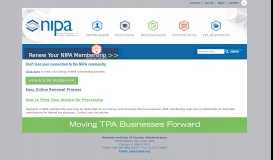 
							         Renew Your NIPA Membership - National Institute of Pension ...								  
							    