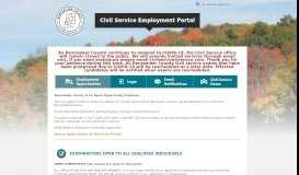
							         Rensselaer County Civil Service Employment Portal								  
							    