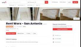 
							         Rent Werx - San Antonio - 56 Photos & 54 Reviews - Property ...								  
							    
