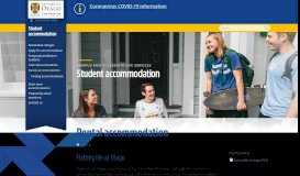 
							         Rental accommodation, Student Accommodation, University of Otago ...								  
							    