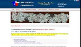 
							         Rental Online Payment | Pay Your Rent Online ... - Lone Star Realty								  
							    