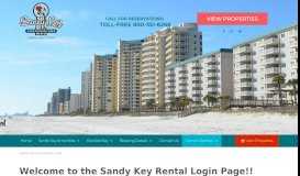 
							         Rental owner login - Sandy Key Condominiums								  
							    