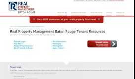 
							         Rental Property Tenants | Real Property Management Baton Rouge								  
							    
