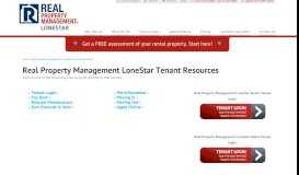 
							         Rental Property Tenants | Real Property Management LoneStar								  
							    