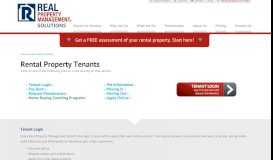 
							         Rental Property Tenants | Real Property Management Solutions								  
							    