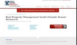 
							         Rental Property Tenants | Real Property Management South Orlando								  
							    