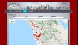 
							         Rentals in San Diego: Hoban Management : Map								  
							    