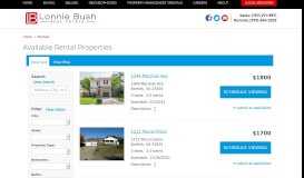 
							         Rentals - Lonnie Bush Real Estate								  
							    