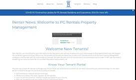 
							         Renter News: Welcome to PG Rentals Property Management - PG ...								  
							    