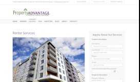 
							         Renter Services - Property Advantage								  
							    