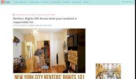 
							         Renters' Rights 101: Know what your landlord is responsible for | 6sqft								  
							    