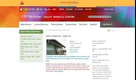 
							         Renton Landing Clinic - Urgent Care - Valley Medical Center								  
							    