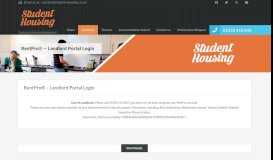 
							         RentPro® – Landlord Portal Login – Student Housing Lincoln								  
							    