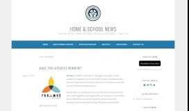 
							         RenWeb – Home & School News								  
							    