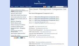 
							         Reo Asset Management Companies List 3 - Make Money Online								  
							    