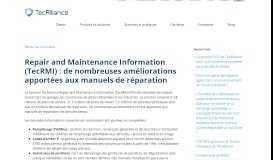 
							         Repair and Maintenance Information (TecAlliance RMI): Zahlreiche ...								  
							    