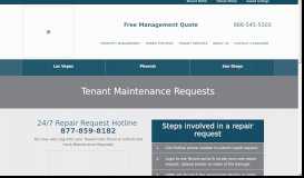 
							         Repair Request - GoldenWest Management								  
							    