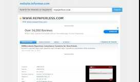 
							         repaperless.com at WI. REMicrotools Paperless Compliance ...								  
							    