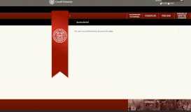 
							         Reply to Admission Offer | Welcome to Cornell University								  
							    