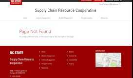 
							         repor t - Supply Chain Resource Cooperative - NC State University								  
							    