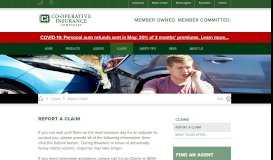 
							         Report a Claim | Co-operative Insurance								  
							    