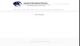 
							         Report Bullying - Salem R80 Schools								  
							    