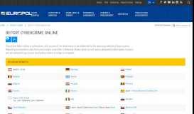 
							         Report Cybercrime online | Europol								  
							    
