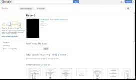 
							         Report - Google Books Result								  
							    