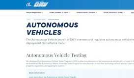 
							         Report of Traffic Collision Involving an Autonomous Vehicle (OL 316)								  
							    