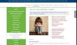 
							         Reporting Child Abuse/Neglect | Department of Children & Family ...								  
							    