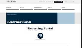 
							         Reporting Portal | Hewison - Hewison Private Wealth								  
							    