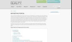 
							         Reporting Portal | Oregon Health Care Quality Corporation								  
							    