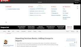 
							         Reporting Services Basics: Overview and Installation - Simple Talk								  
							    