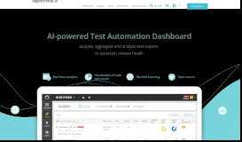 
							         ReportPortal test automation analytics platform and real-time reporting ...								  
							    