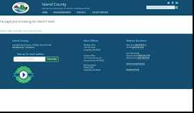 
							         Reports - Island County Public Portal								  
							    