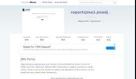 
							         Reportsjma1.jmadjustment.com website. JMA Portal.								  
							    